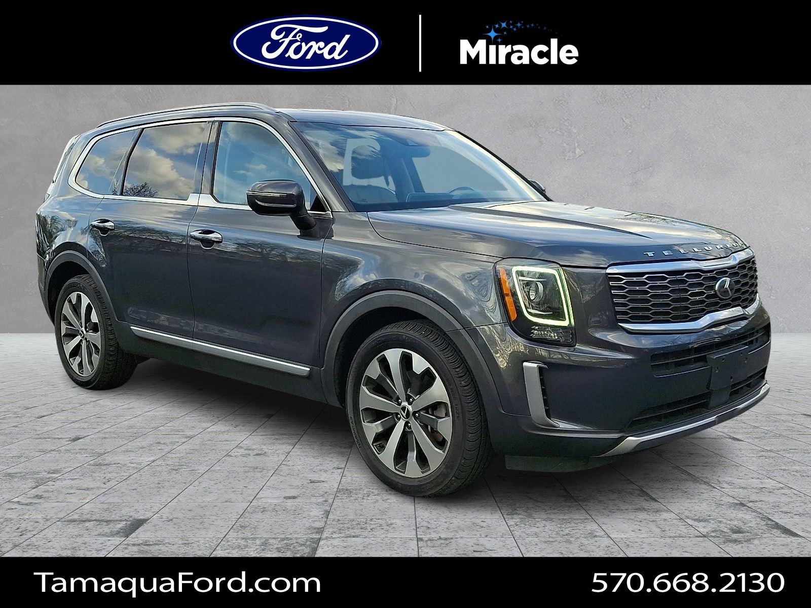 Gravity Gray 2020 Kia Telluride S AWD SUV / Crossover All-Wheel Drive 8-Speed Automatic
