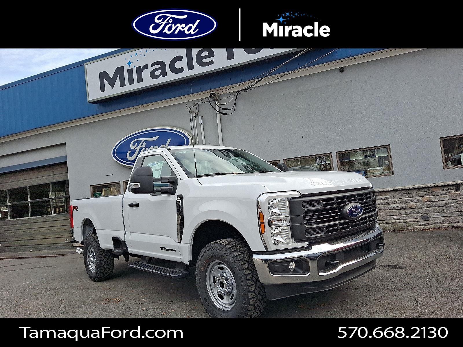 Oxford White 2026 Ford F-350 Super Duty Pickup Truck Four-Wheel Drive Automatic