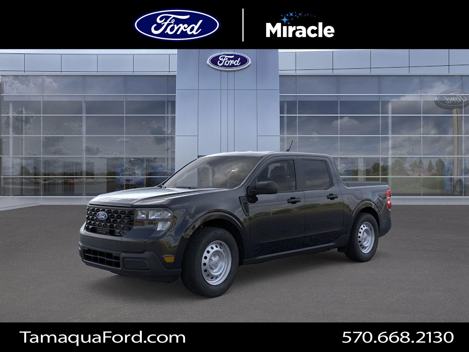 Shadow Black 2026 Ford Maverick Pickup Truck All-Wheel Drive Continuously Variable Transmission