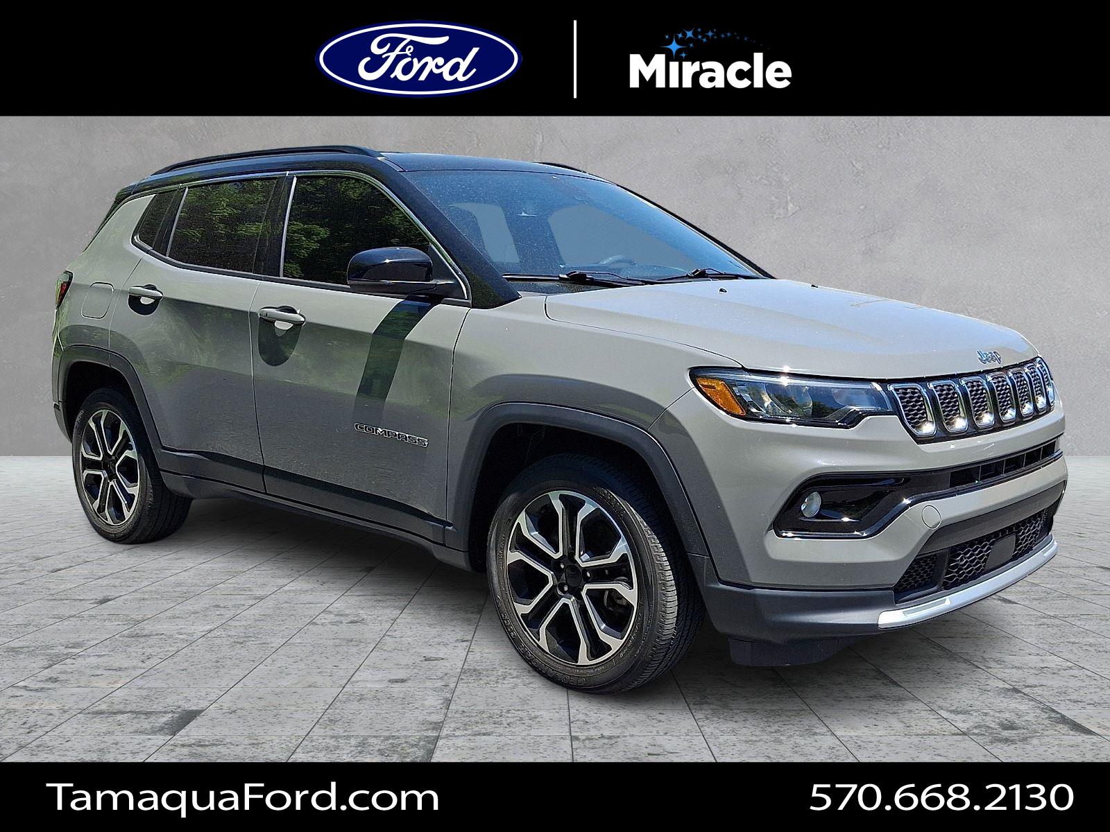 Sting-Gray Clearcoat 2023 Jeep Compass SUV / Crossover Four-Wheel Drive 8-Speed Automatic