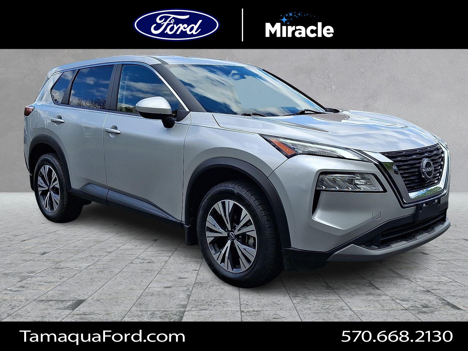 Brilliant Silver Metallic 2023 Nissan Rogue SUV / Crossover All-Wheel Drive Continuously Variable Transmission