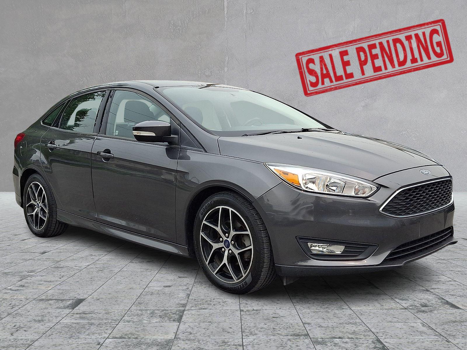 Gray (Magnetic) 2016 Ford Focus Sedan Front-Wheel Drive 6-Speed Automatic
