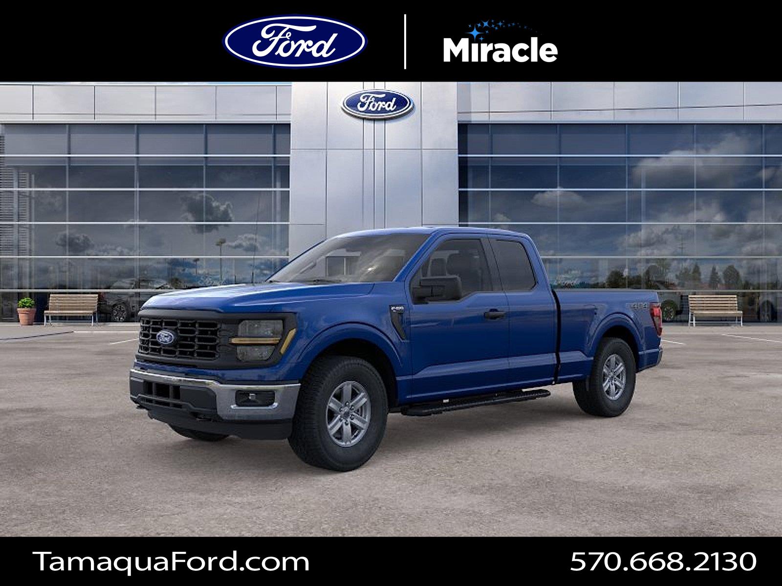 Argon Blue Metallic 2026 Ford F-150 Pickup Truck Four-Wheel Drive Automatic