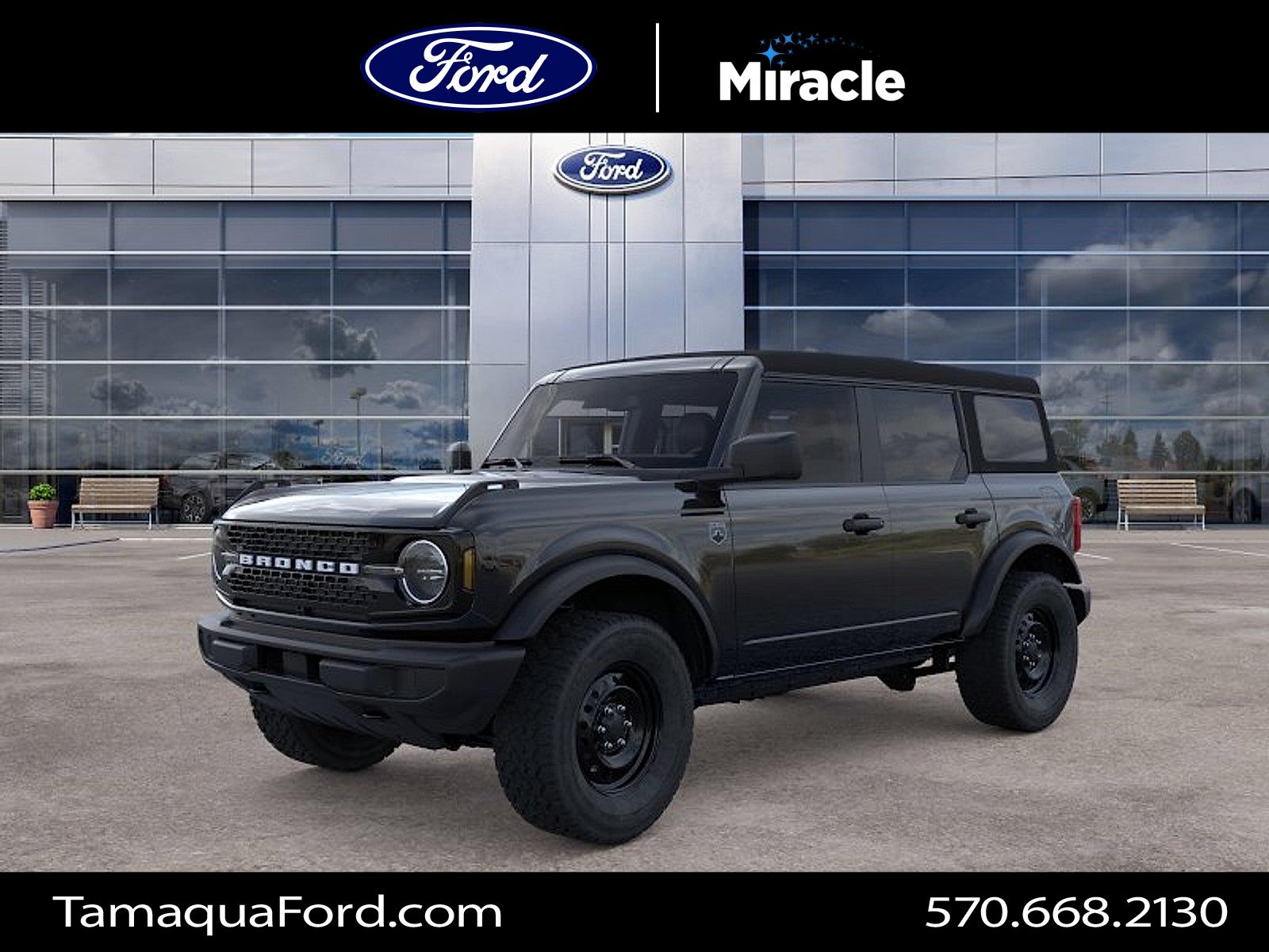 Shadow Black 2026 Ford Bronco SUV / Crossover Four-Wheel Drive 7-Speed Manual
