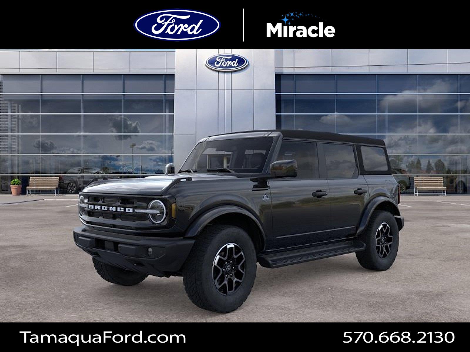 Shadow Black 2026 Ford Bronco SUV / Crossover Four-Wheel Drive Automatic