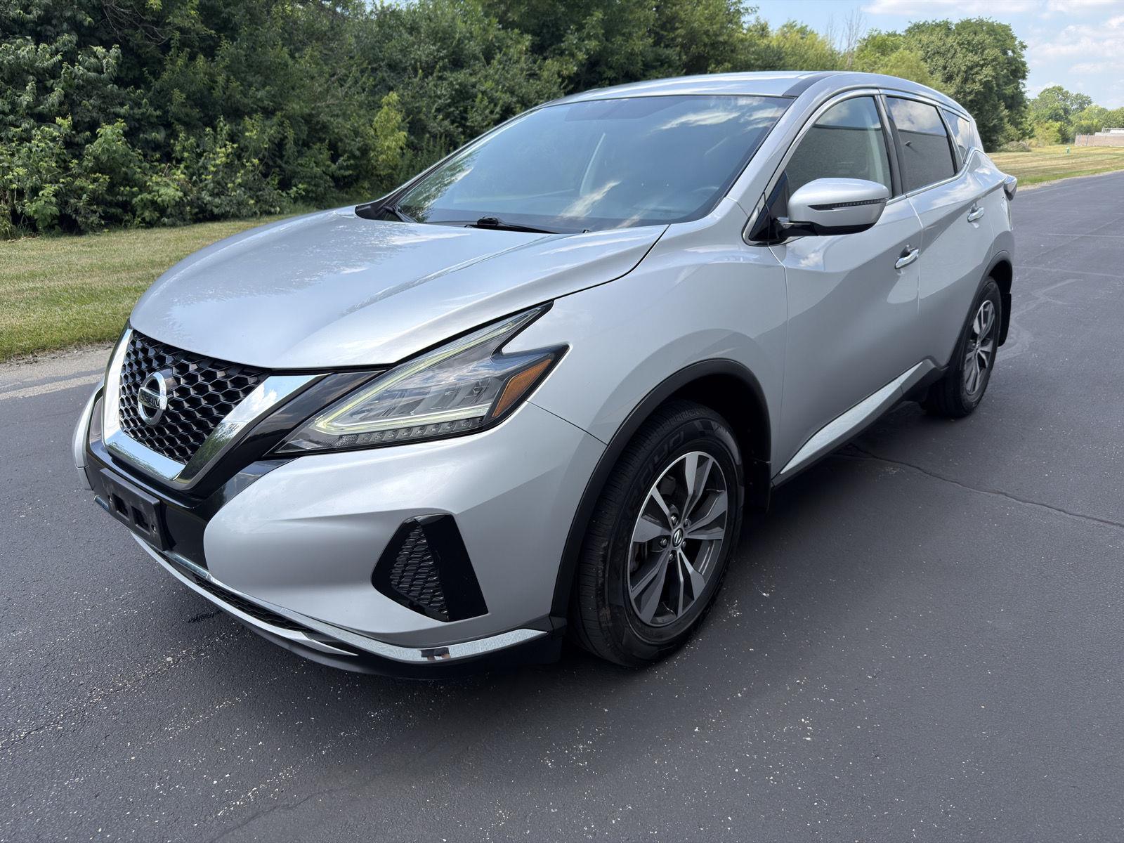 Brilliant Silver Metallic 2019 Nissan Murano SUV / Crossover All-Wheel Drive Continuously Variable Transmission