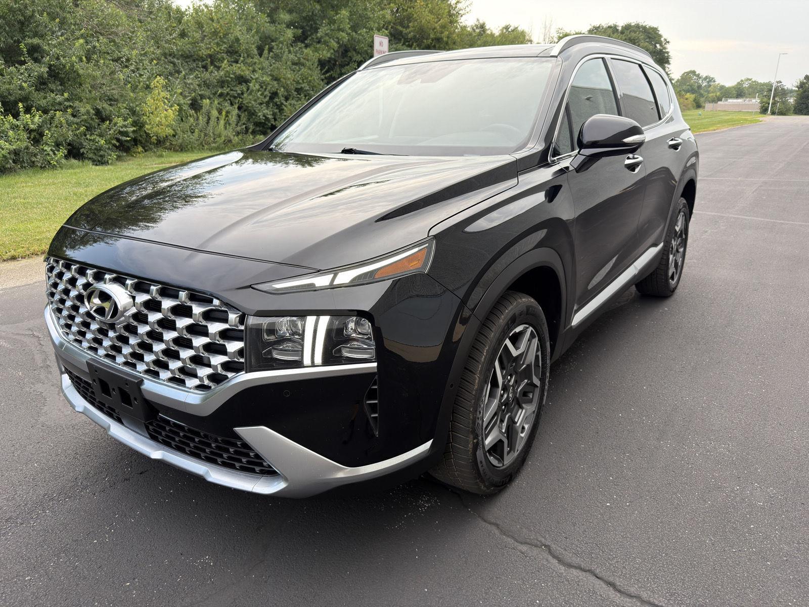 Twilight Black 2021 Hyundai Santa Fe SUV / Crossover All-Wheel Drive Automatic
