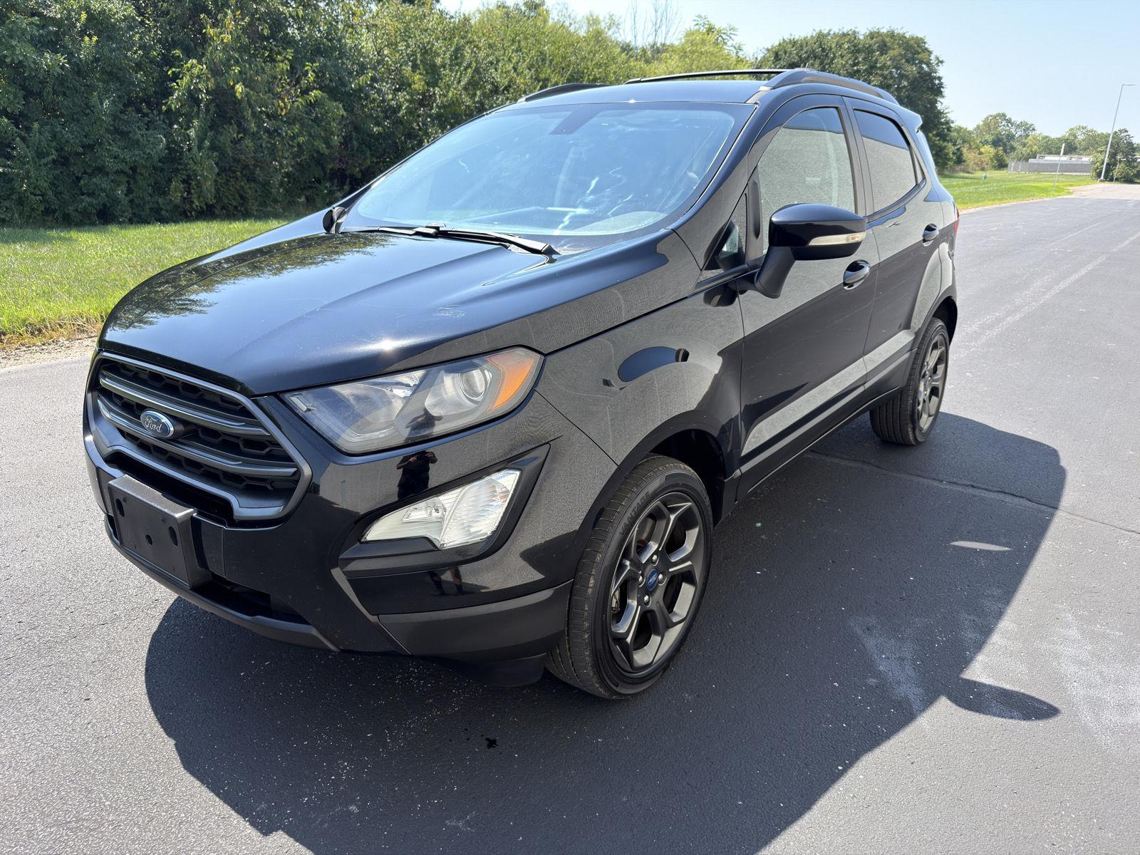 Blue Candy Metallic Tinted Clearcoat 2019 Ford EcoSport SUV / Crossover All-Wheel Drive 6-Speed Automatic