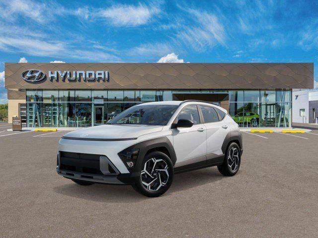 Atlas White 2026 Hyundai Kona SUV / Crossover Front-Wheel Drive Automatic