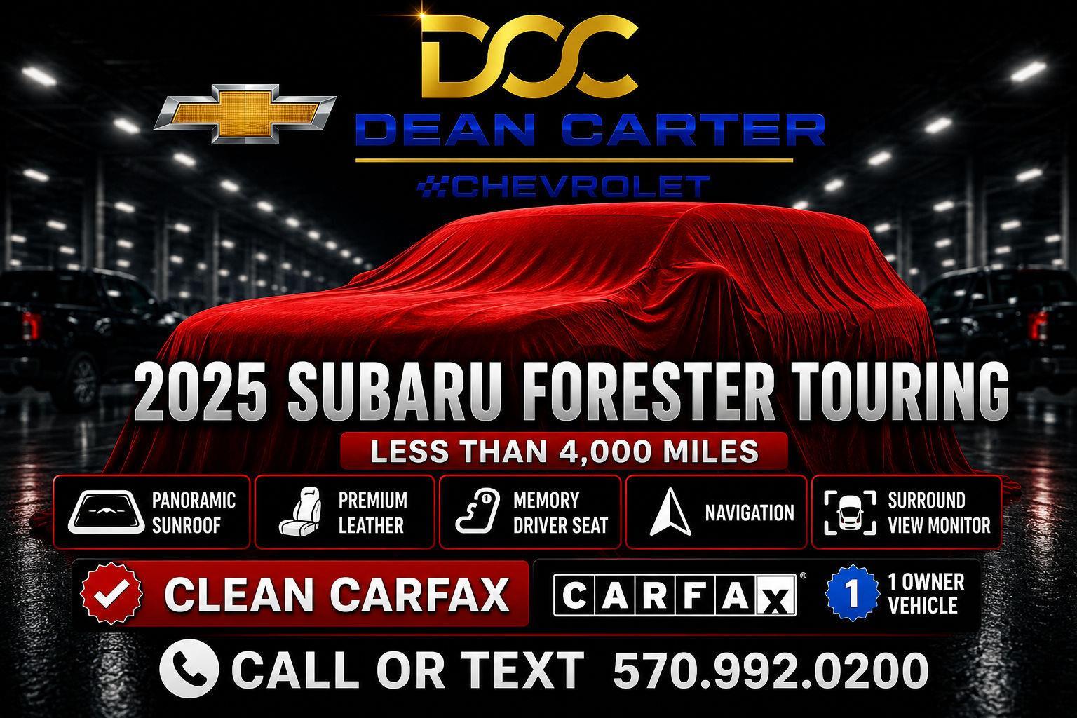 River Rock Pearl 2025 Subaru Forester Touring Crossover AWD SUV / Crossover All-Wheel Drive Continuously Variable Transmission