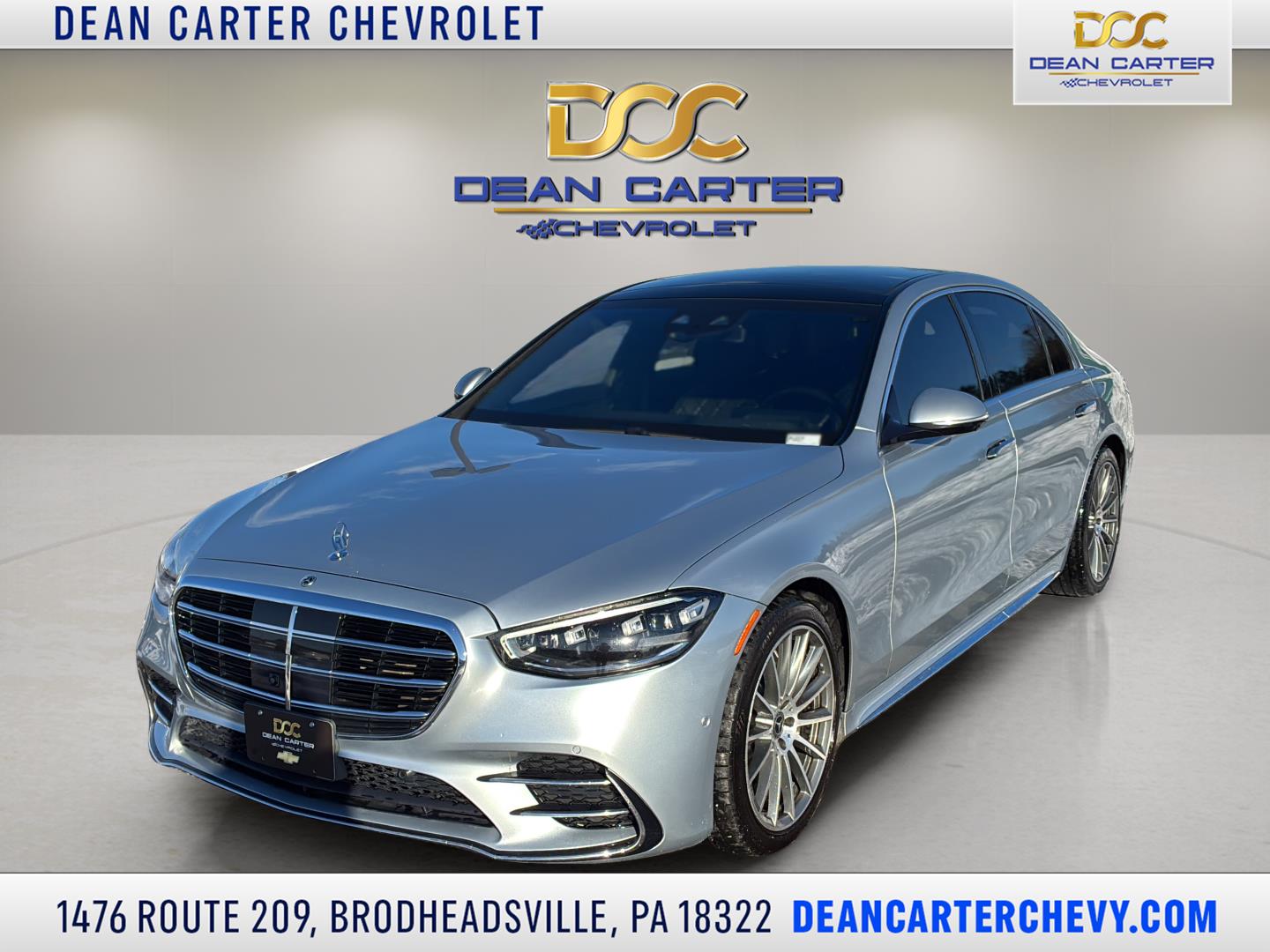 Cirrus Silver 2021 Mercedes-Benz S-Class Sedan All-Wheel Drive Automatic