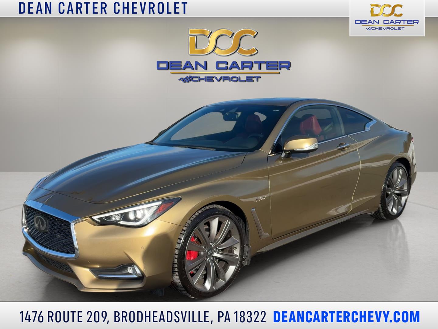 2018 INFINITI Q60 Red Sport 400 Coupe AWD