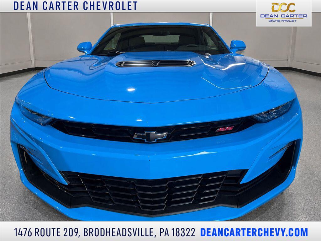 Rapid Blue 2022 Chevrolet Camaro Coupe Rear-Wheel Drive Automatic