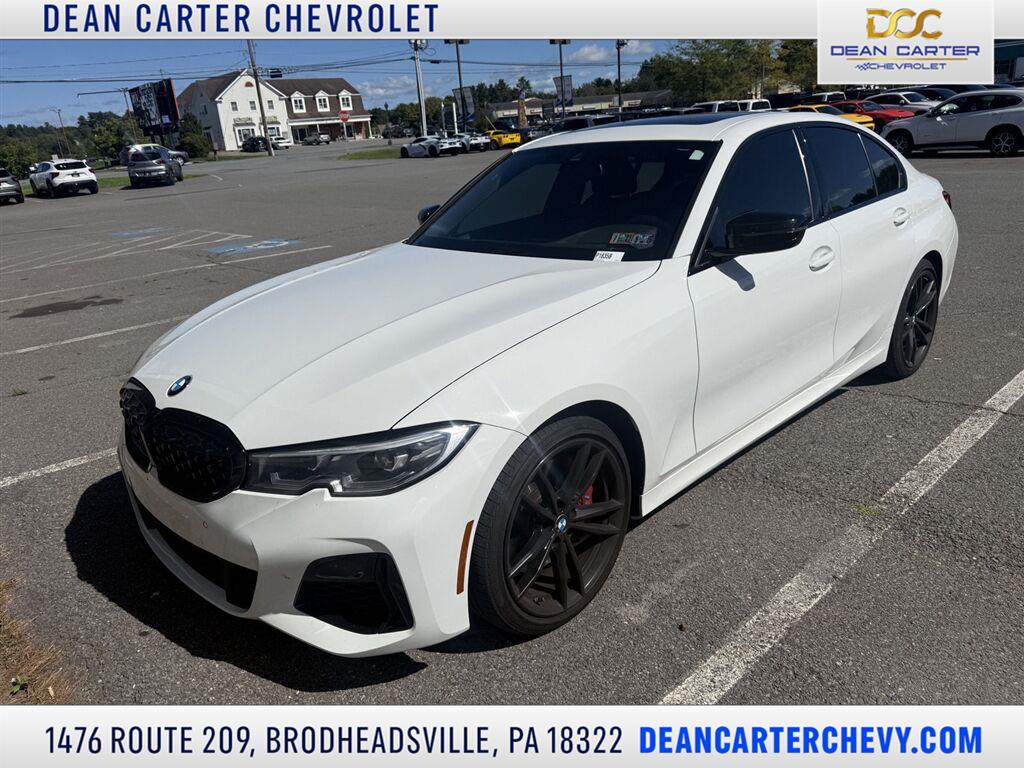 Alpine White 2021 BMW 3 Series Sedan All-Wheel Drive Automatic