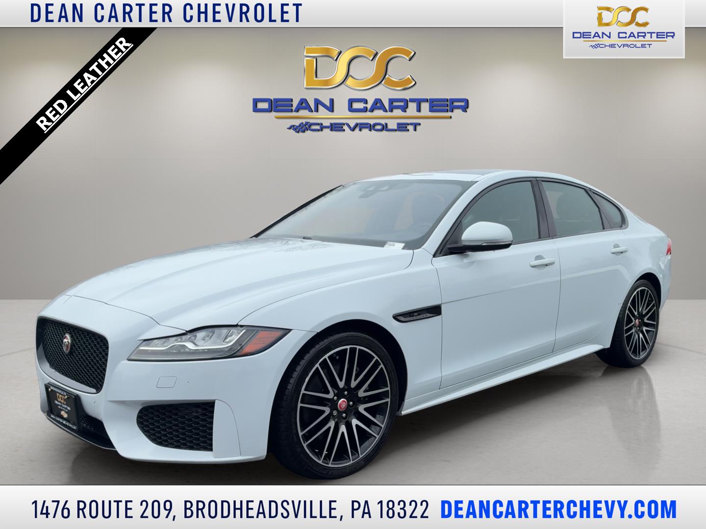 Yulong White Metallic 2020 Jaguar XF Checkered Flag Limited Edition AWD Sedan All-Wheel Drive Automatic