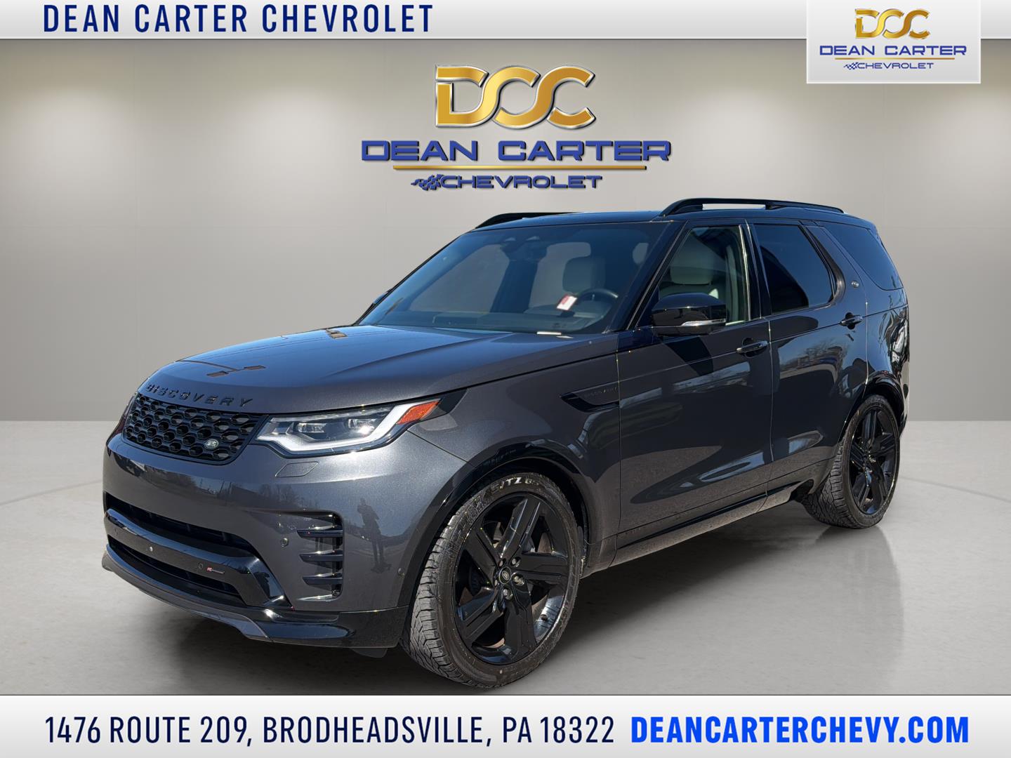 Gray (Eiger Grey Metallic) 2023 Land Rover Discovery SUV / Crossover All-Wheel Drive Automatic