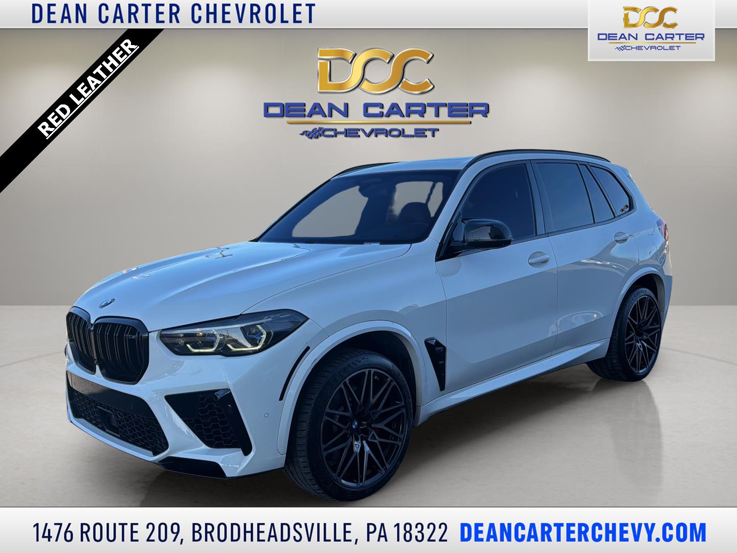 Alpine White 2022 BMW X5 M SUV / Crossover All-Wheel Drive Automatic