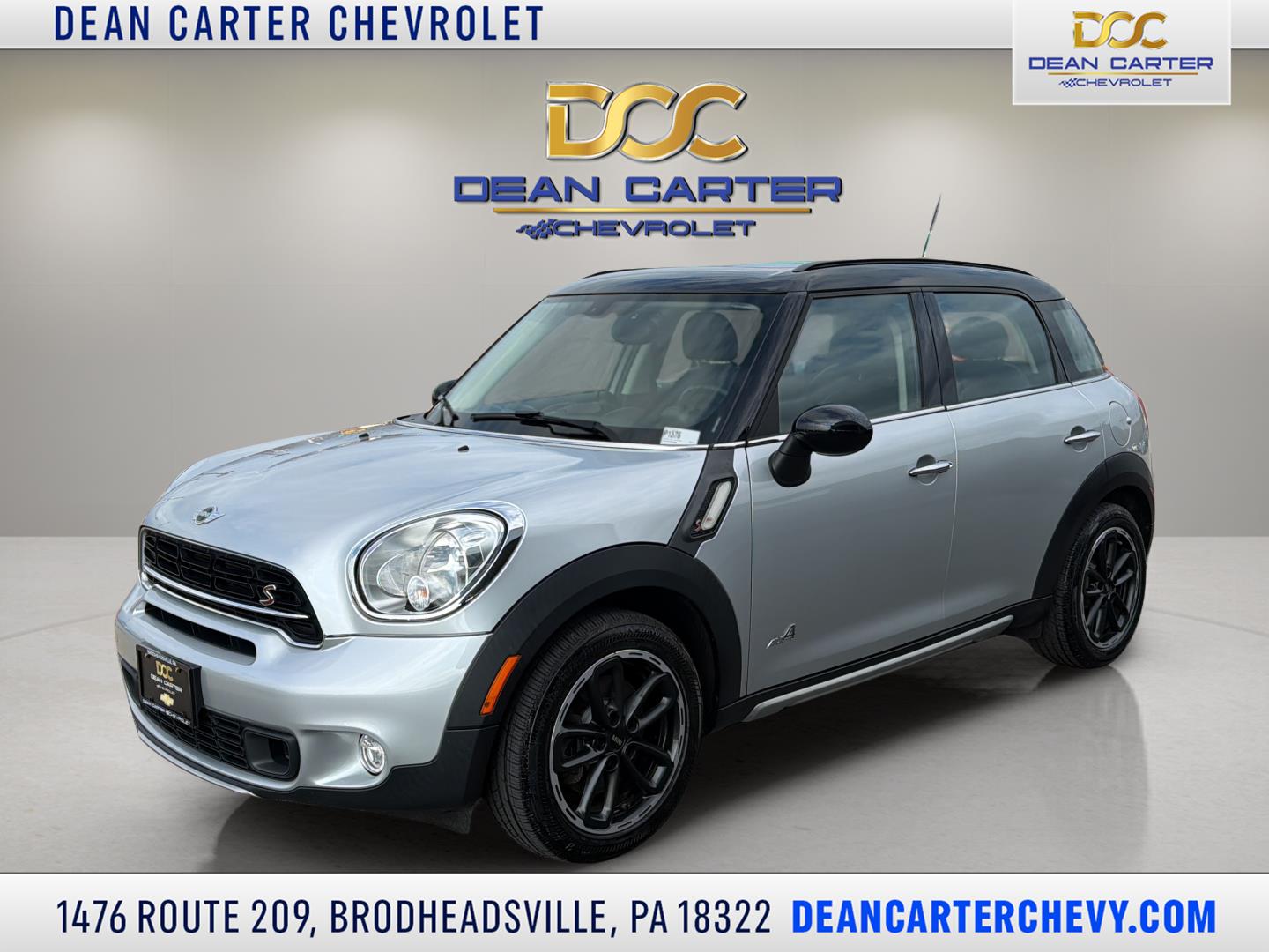 Crystal Silver Metallic 2016 MINI Countryman Cooper S ALL4 AWD SUV / Crossover All-Wheel Drive 6-Speed Manual Overdrive