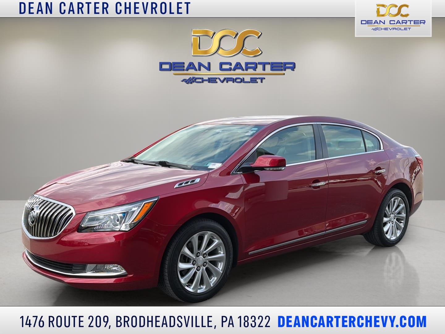 Crystal Red Tintcoat 2014 Buick LaCrosse Leather FWD Sedan Front-Wheel Drive 6-Speed Automatic Overdrive