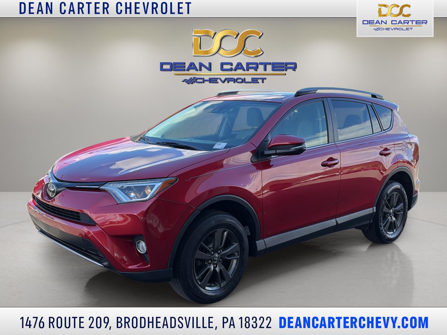 Barcelona Red Metallic 2017 Toyota RAV4 SUV / Crossover All-Wheel Drive Automatic