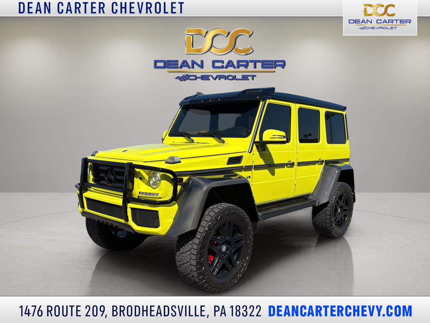 Green 2017 Mercedes-Benz G-Class G 550 4x4 Squared SUV / Crossover All-Wheel Drive Automatic