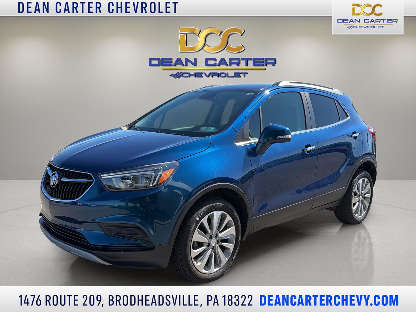 Blue (Deep Azure Metallic) 2019 Buick Encore Preferred AWD SUV / Crossover All-Wheel Drive 6-Speed Automatic Overdrive