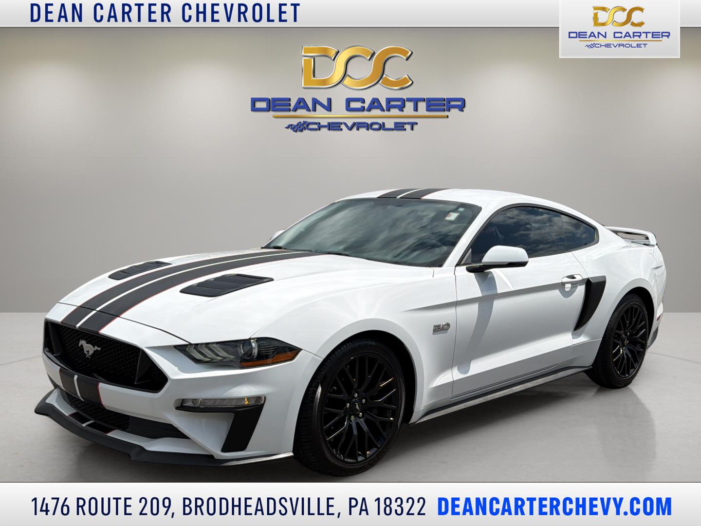 Oxford White 2020 Ford Mustang GT Premium Coupe RWD Coupe Rear-Wheel Drive 6-Speed Manual