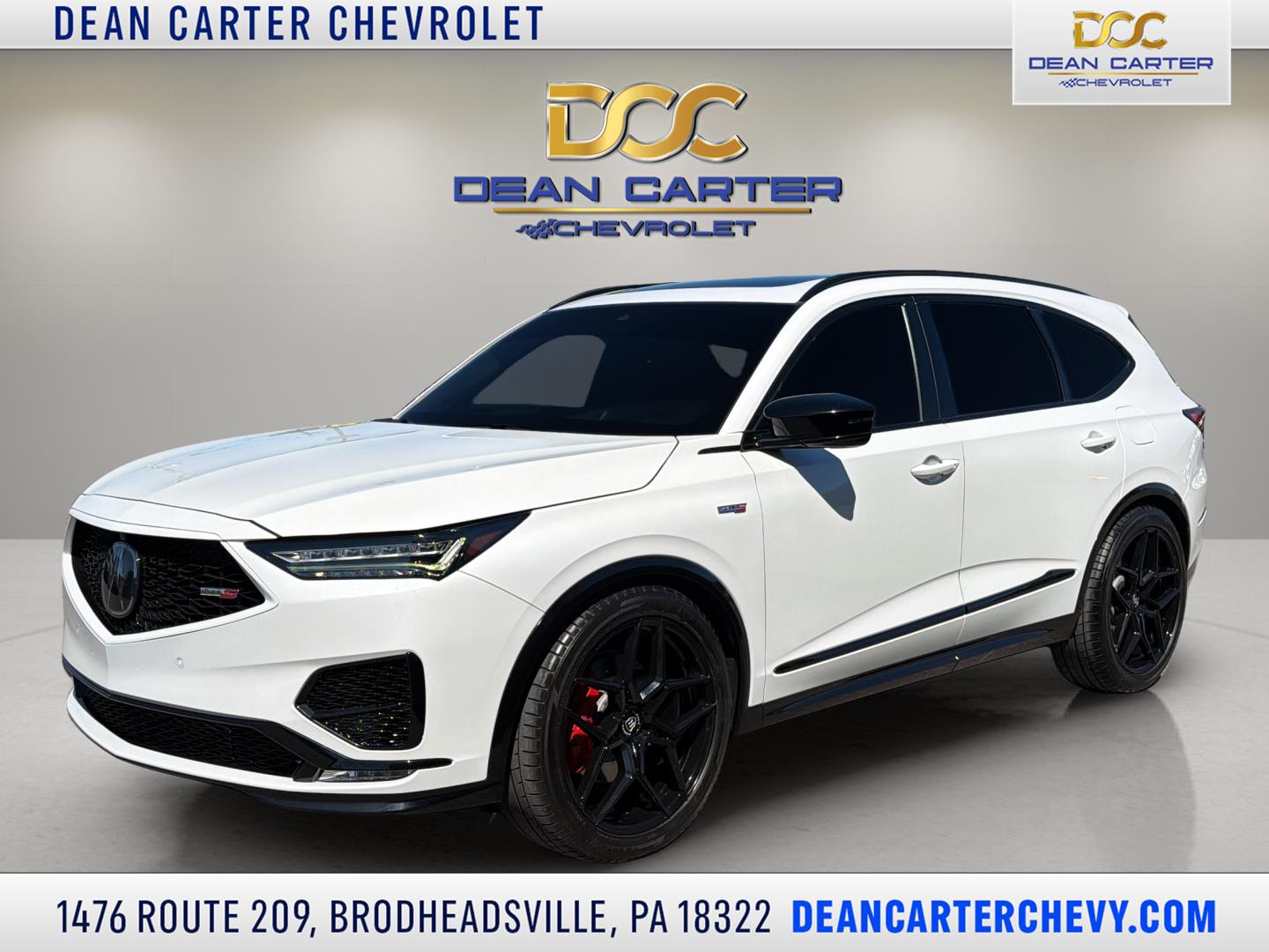Platinum White Pearl 2022 Acura MDX Type S SH-AWD with Advance Package SUV / Crossover All-Wheel Drive Automatic