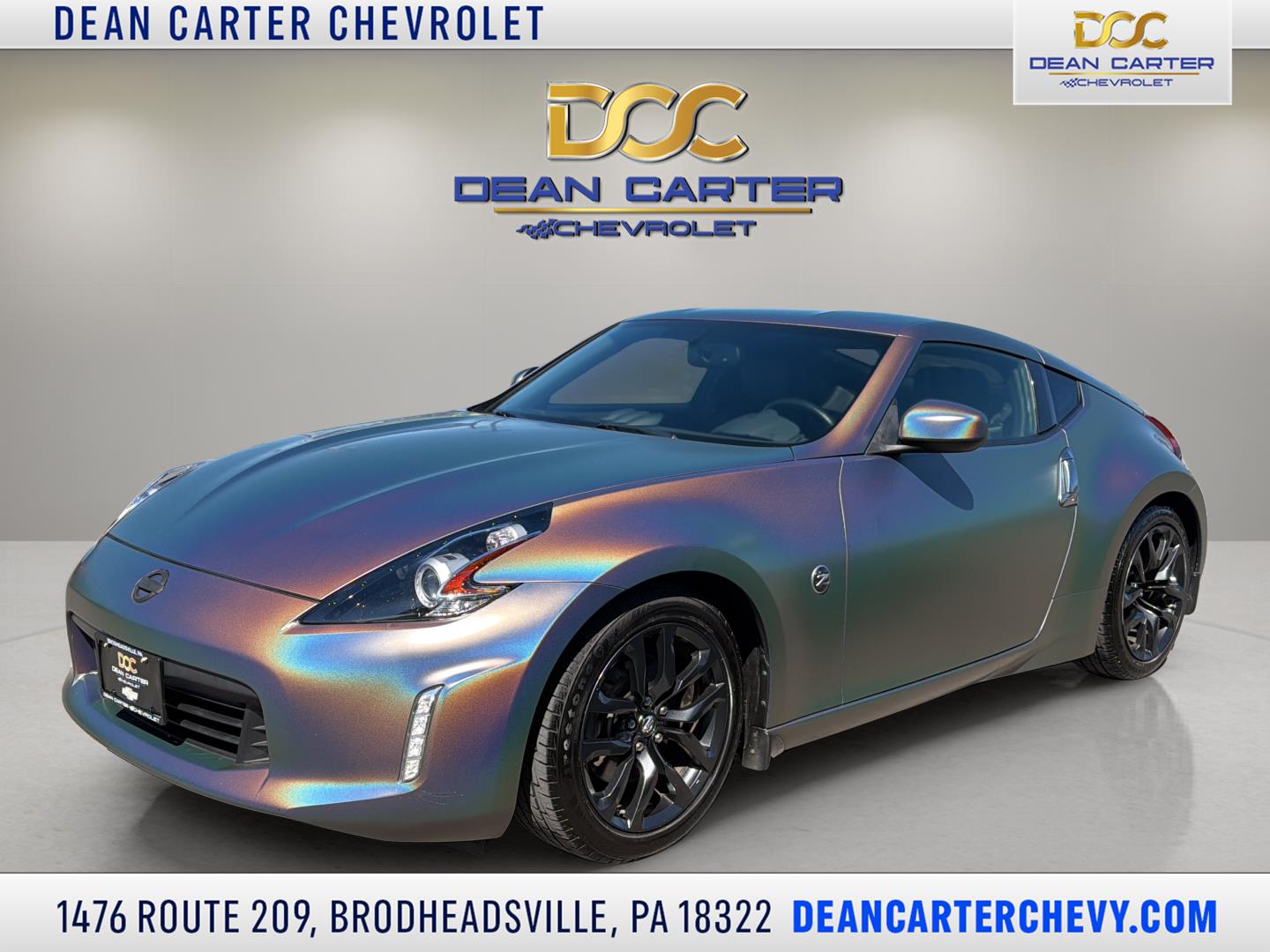Gray (Magnetic Black) 2018 Nissan 370Z Touring Coupe Rear-Wheel Drive Automatic
