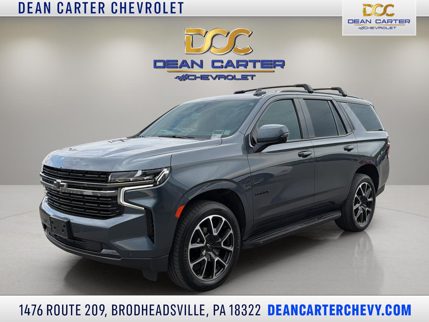Shadow Gray Metallic 2021 Chevrolet Tahoe RST 4WD SUV / Crossover Four-Wheel Drive Automatic