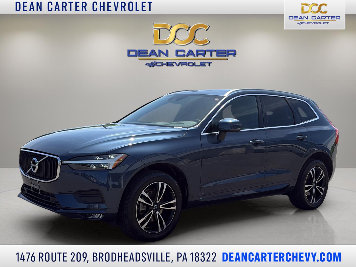 Denim Blue Metallic 2021 Volvo XC60 SUV / Crossover All-Wheel Drive Automatic