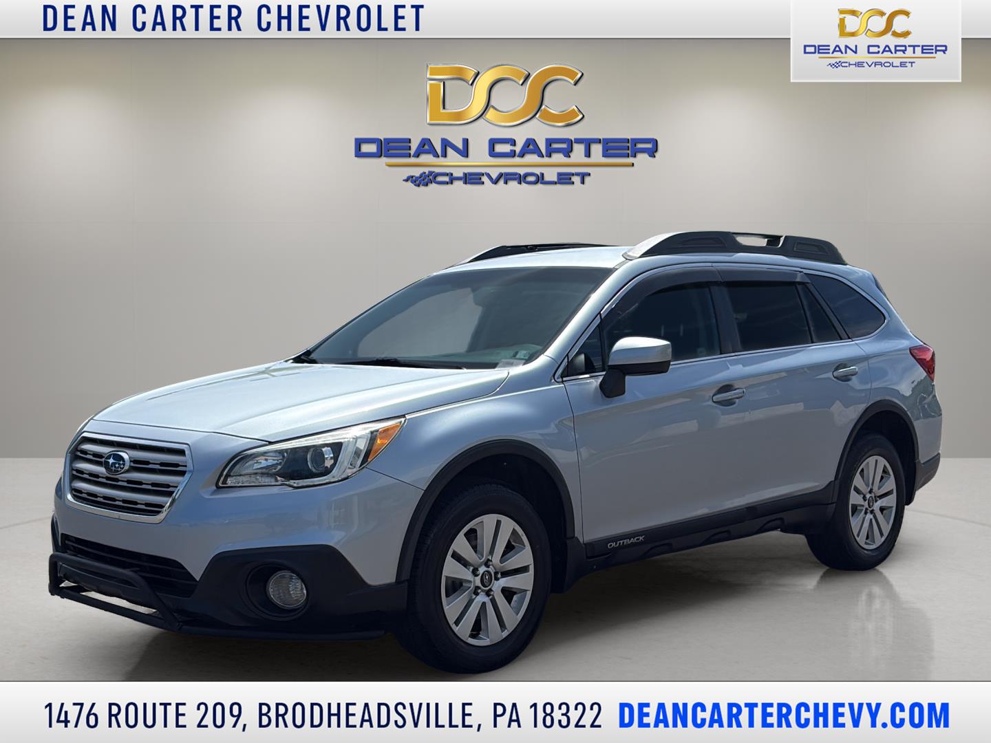 Ice Silver Metallic 2015 Subaru Outback 2.5i Premium Wagon All-Wheel Drive Continuously Variable Transmission