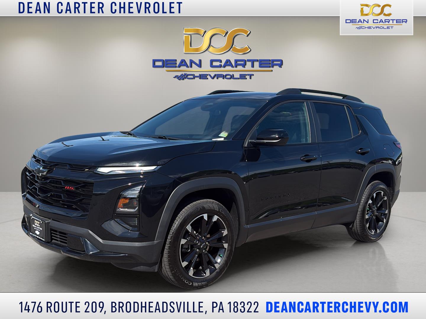 Mosaic Black Metallic 2025 Chevrolet Equinox RS AWD SUV / Crossover Four-Wheel Drive 8-Speed Automatic