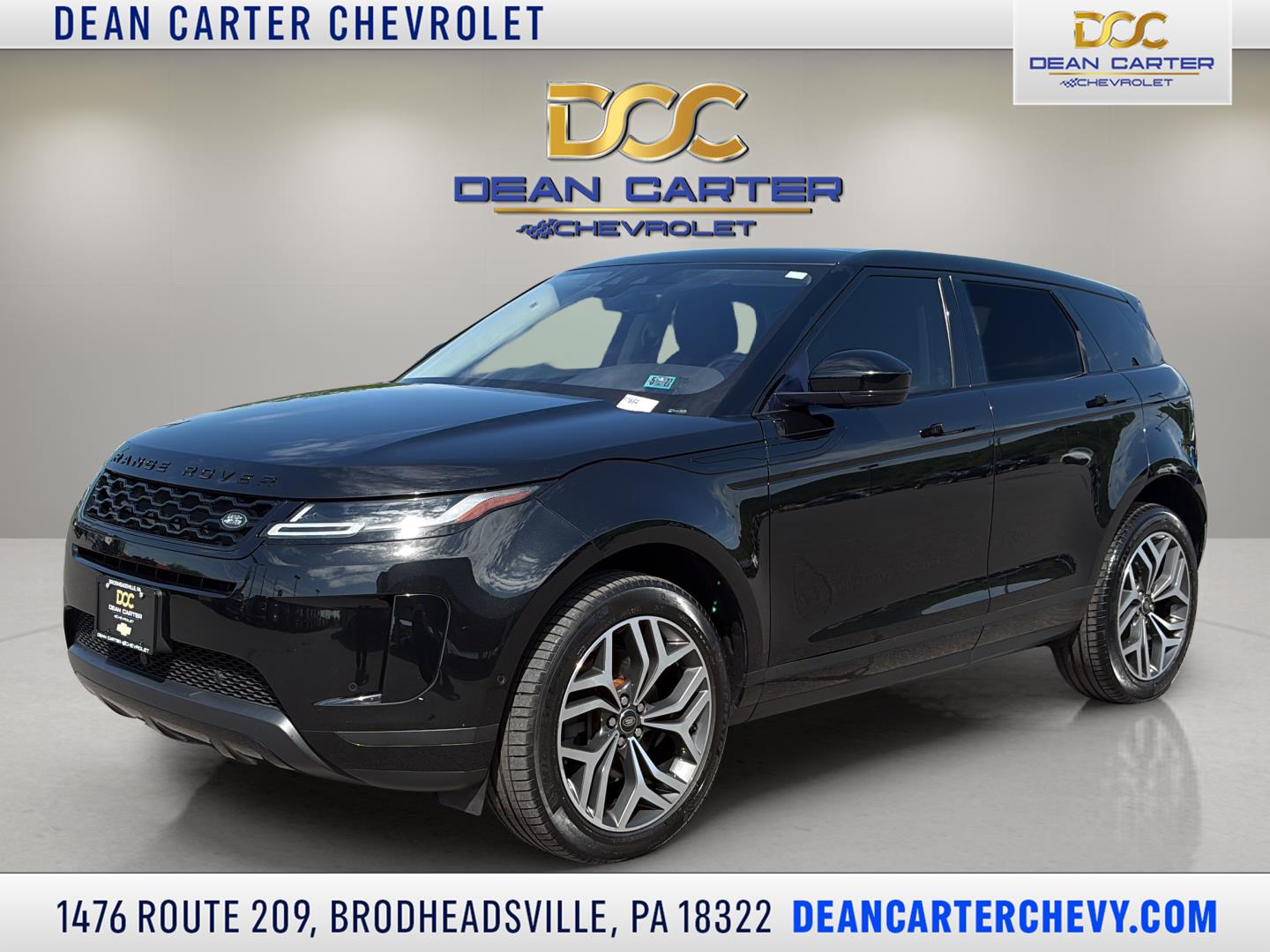 Narvik Black 2020 Land Rover Range Rover Evoque P250 SE AWD SUV / Crossover All-Wheel Drive Automatic
