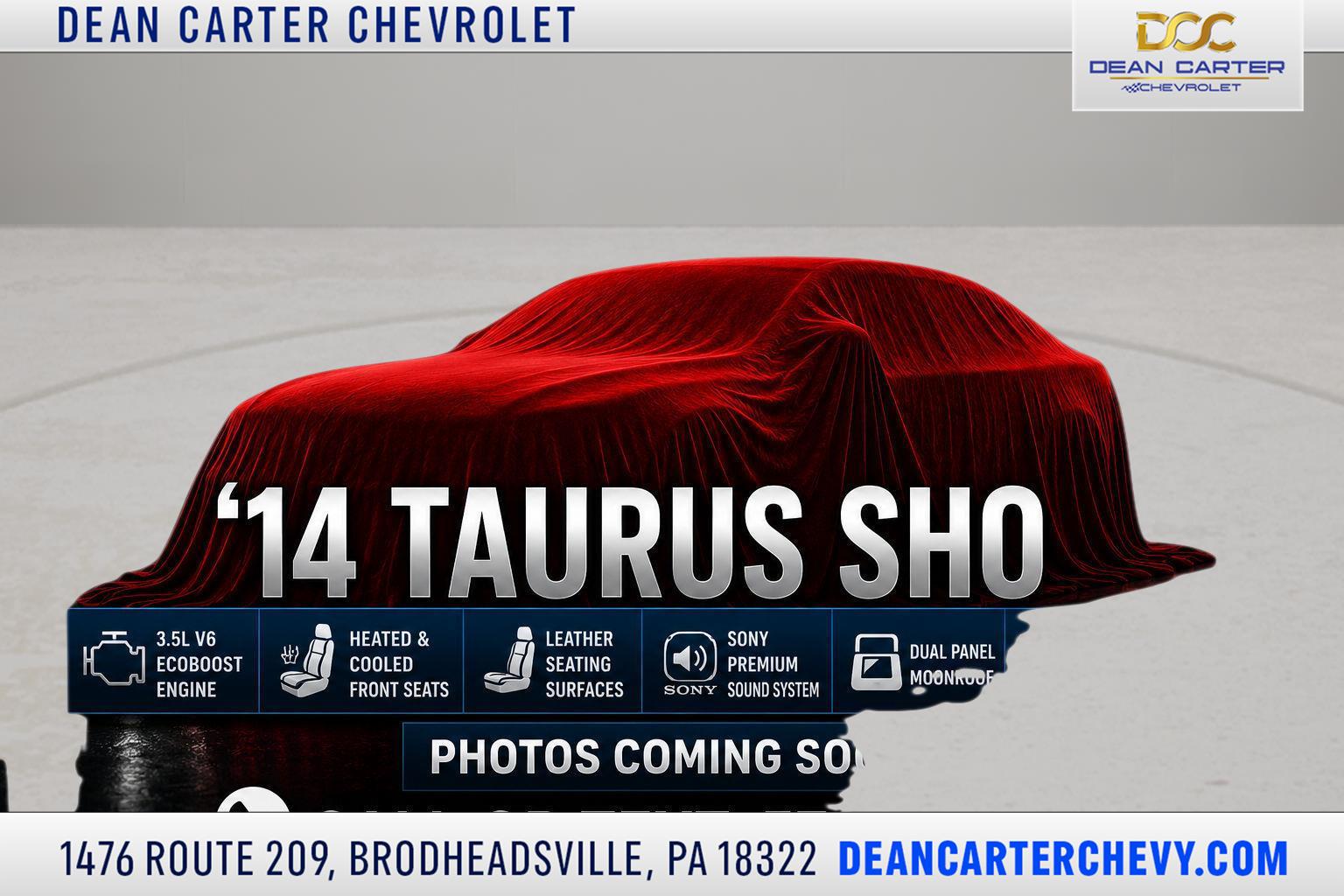 White Platinum Metallic Tri-Coat 2014 Ford Taurus SHO AWD Sedan All-Wheel Drive 6-Speed Automatic