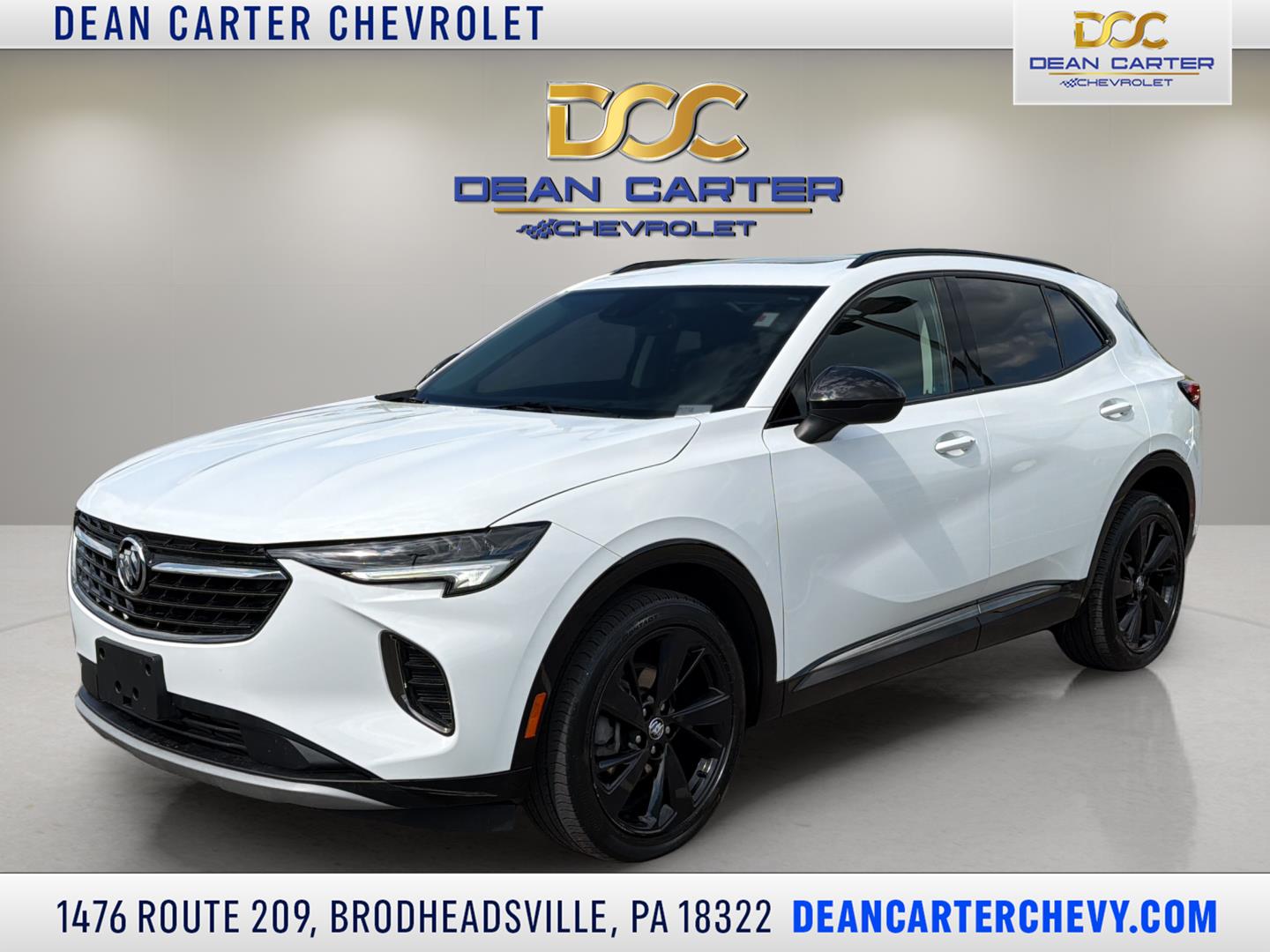 Summit White 2023 Buick Envision SUV / Crossover All-Wheel Drive 9-Speed Automatic