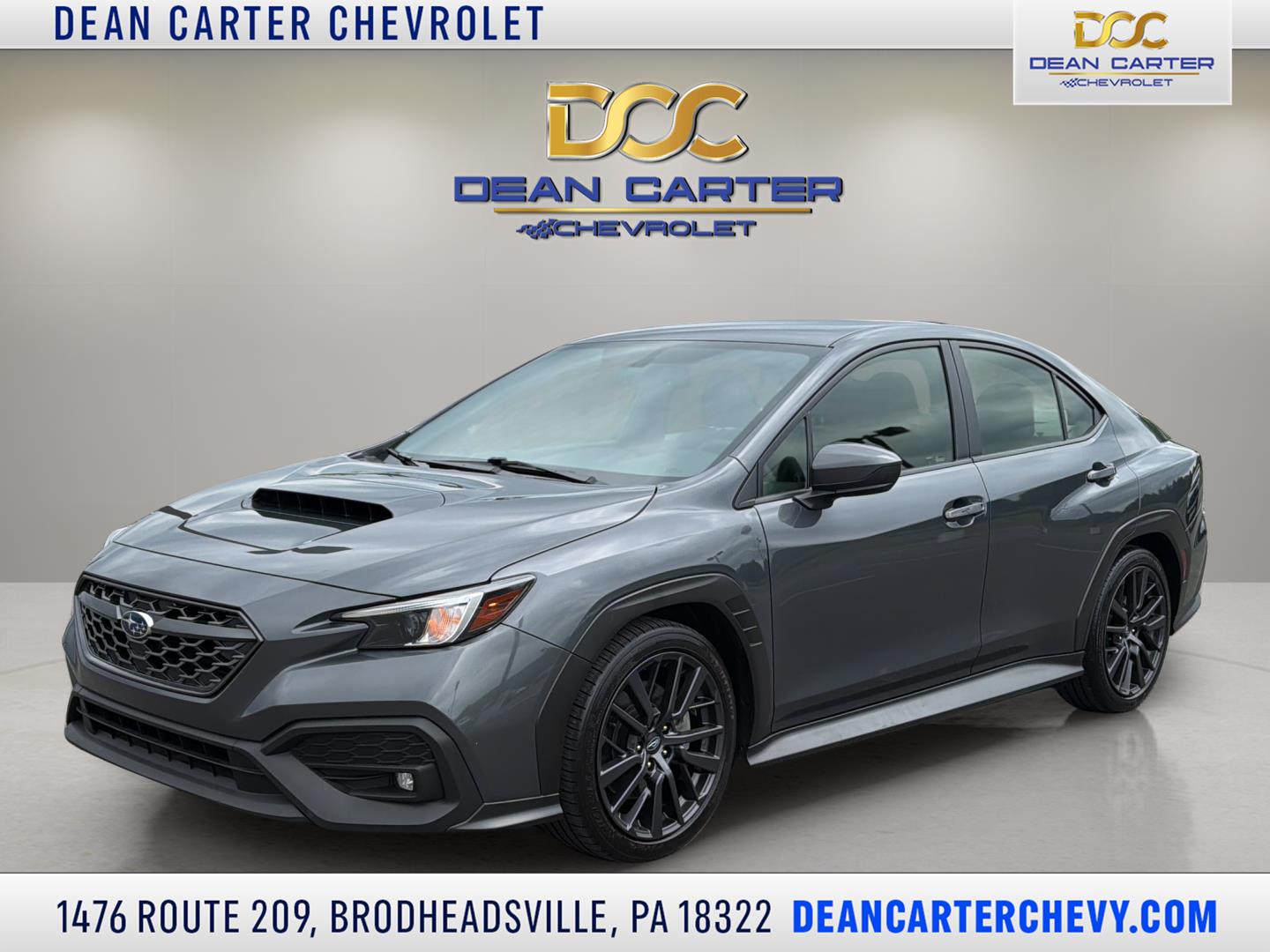 Magnetite Gray Metallic 2023 Subaru WRX Sedan All-Wheel Drive Manual