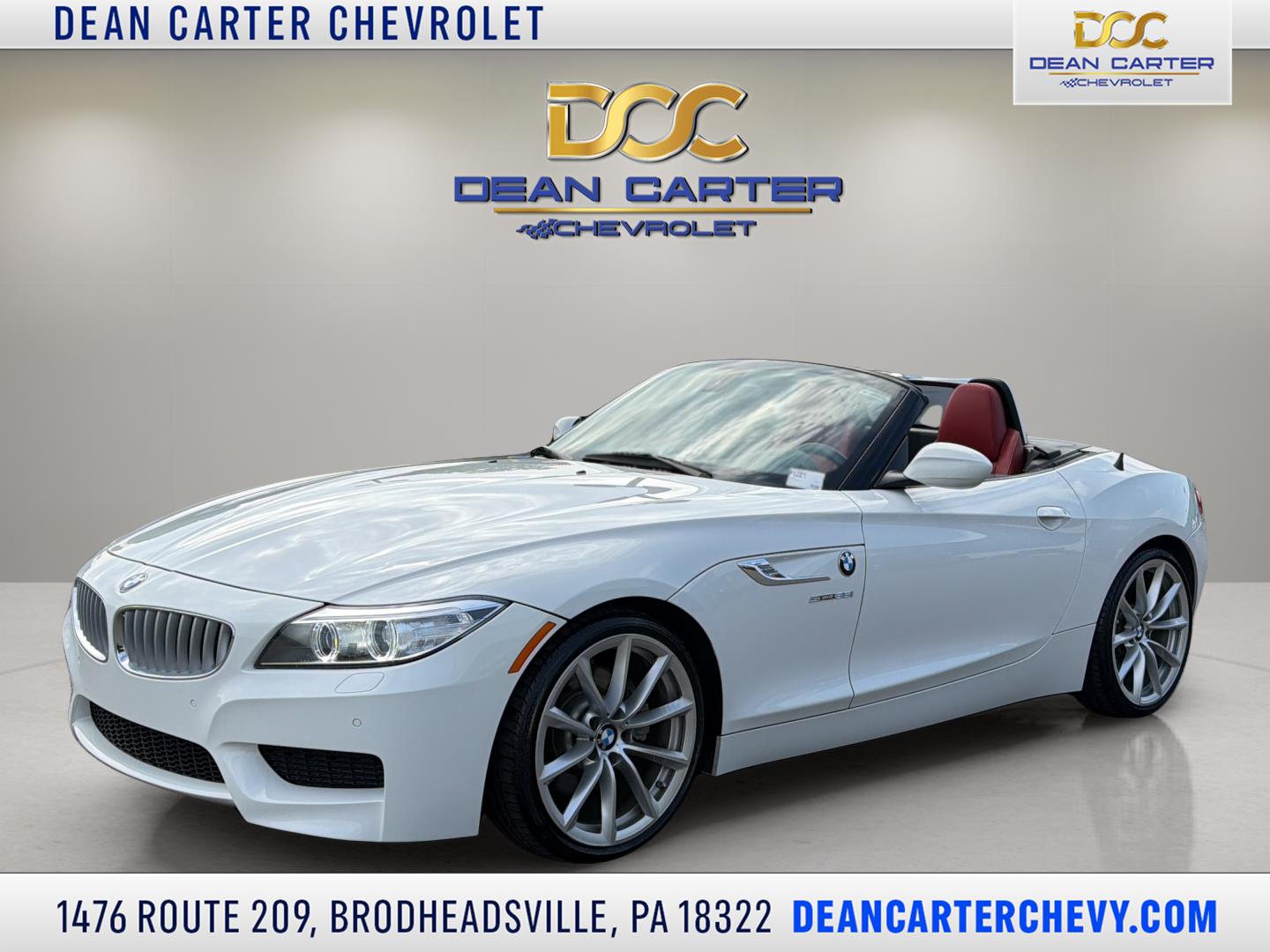 Alpine White 2016 BMW Z4 sDrive35i Roadster RWD Convertible Rear-Wheel Drive Automatic