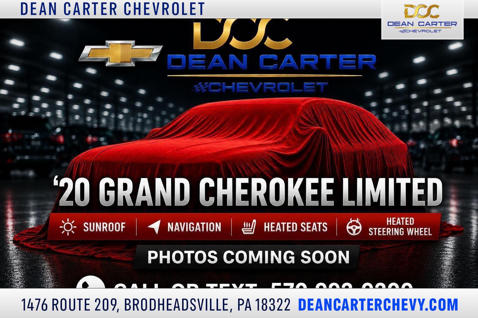 Slate Blue Pearlcoat 2020 Jeep Grand Cherokee Limited 4WD SUV / Crossover Four-Wheel Drive 8-Speed Automatic