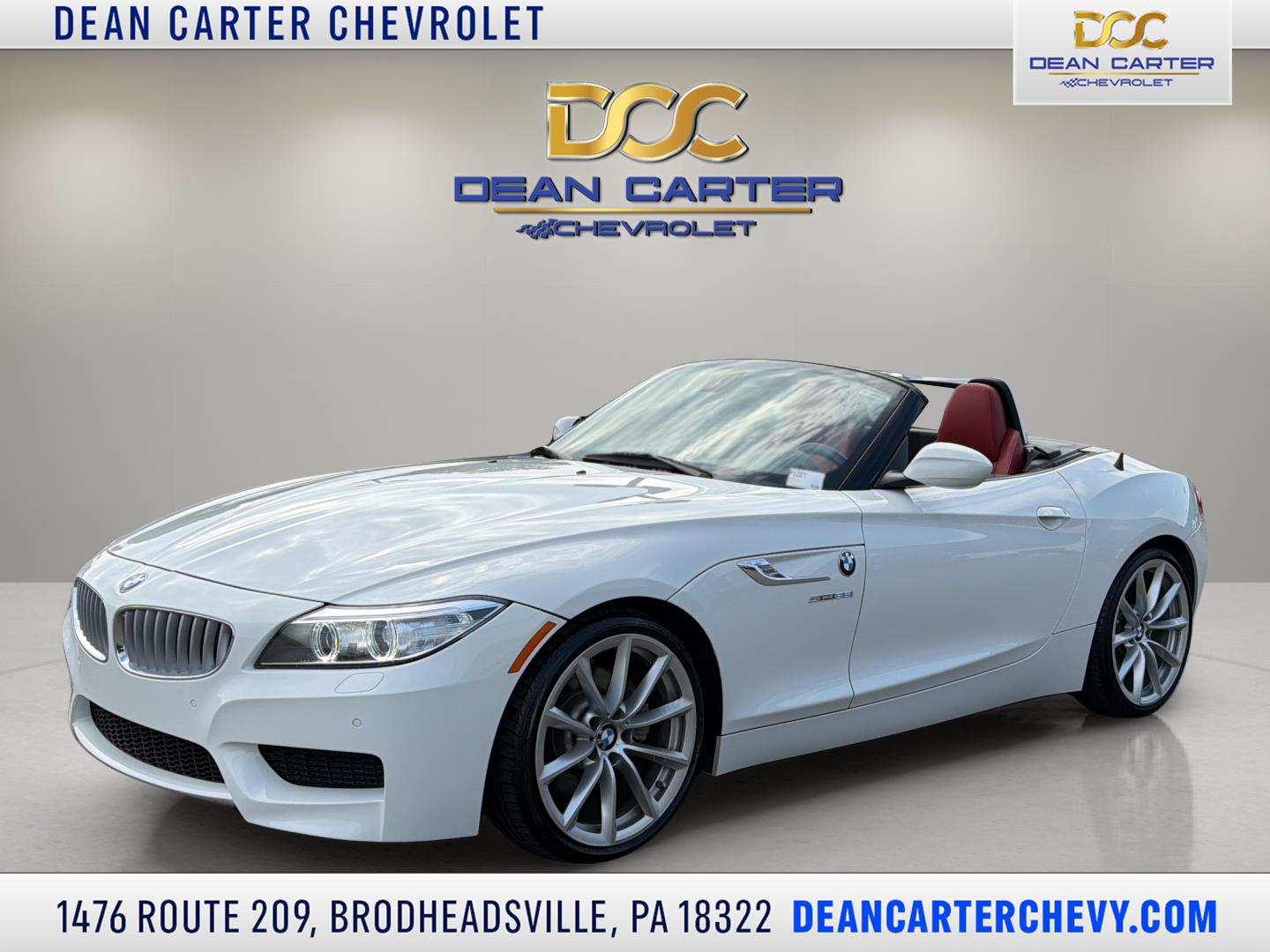 Alpine White 2016 BMW Z4 sDrive35i Roadster RWD Convertible Rear-Wheel Drive Automatic