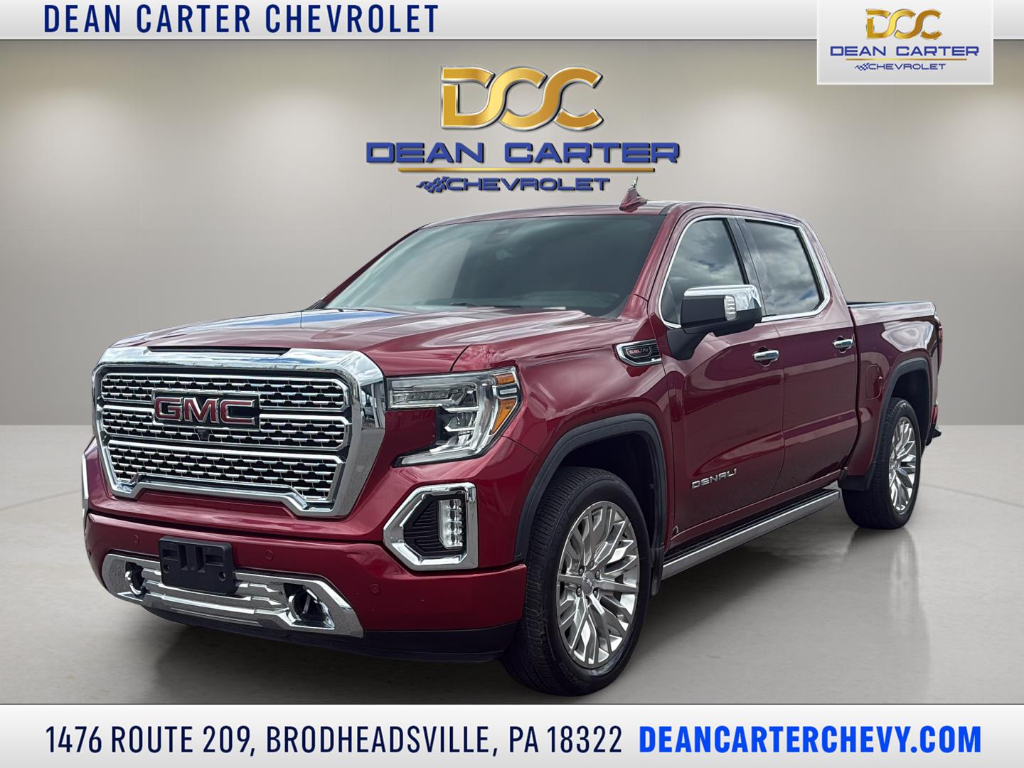 Red Quartz Tintcoat 2019 GMC Sierra 1500 Pickup Truck Four-Wheel Drive Automatic