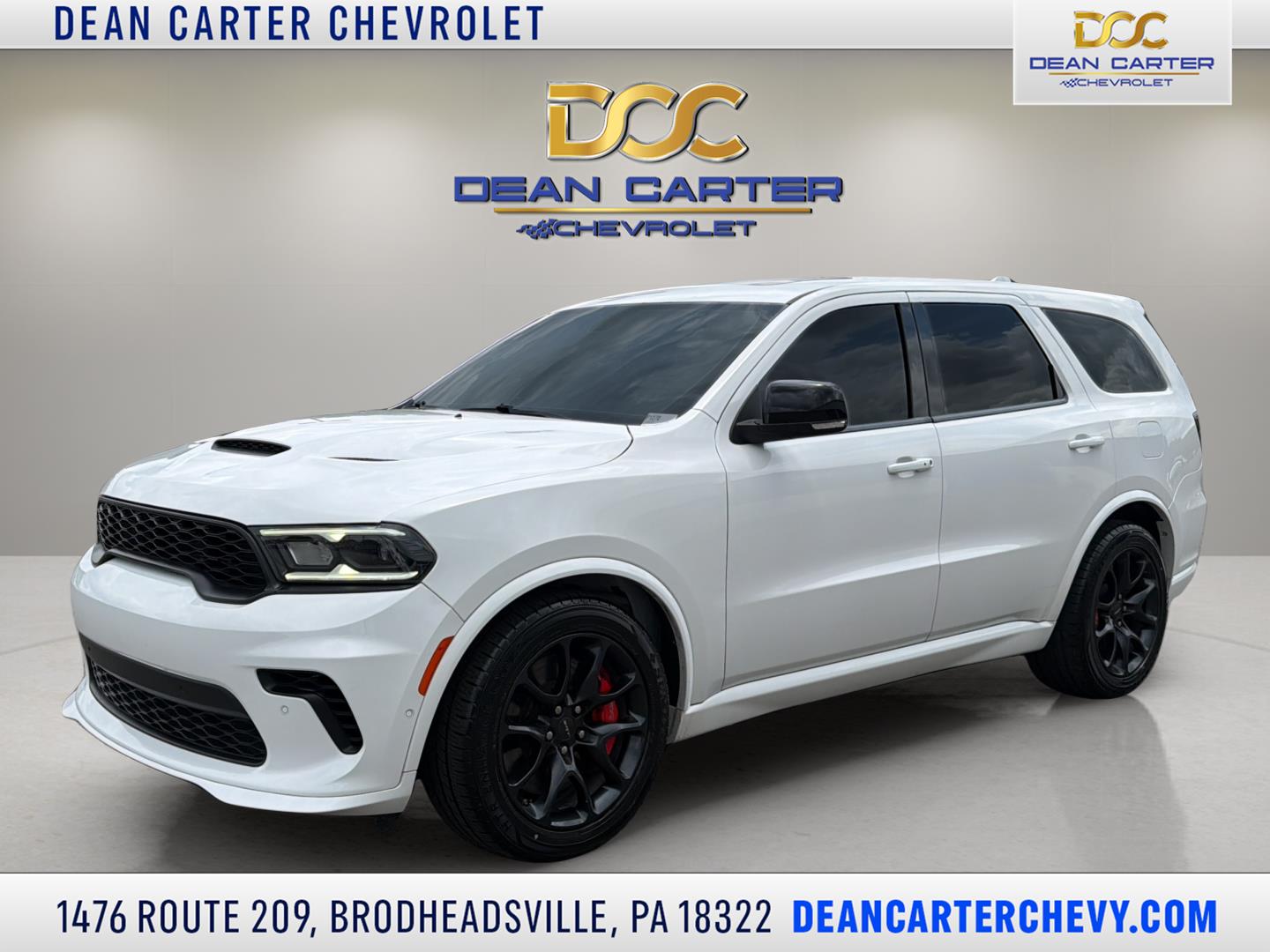 Vice White 2021 Dodge Durango SUV / Crossover All-Wheel Drive 8-Speed Automatic