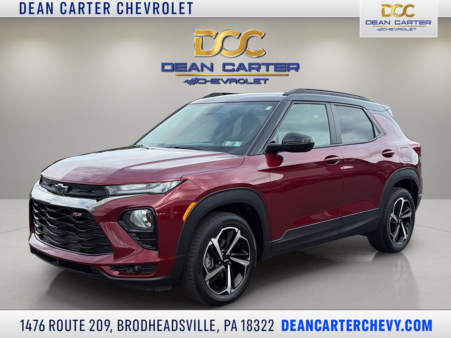 Red (Crimson Metallic) 2023 Chevrolet Trailblazer SUV / Crossover Front-Wheel Drive Continuously Variable Transmission