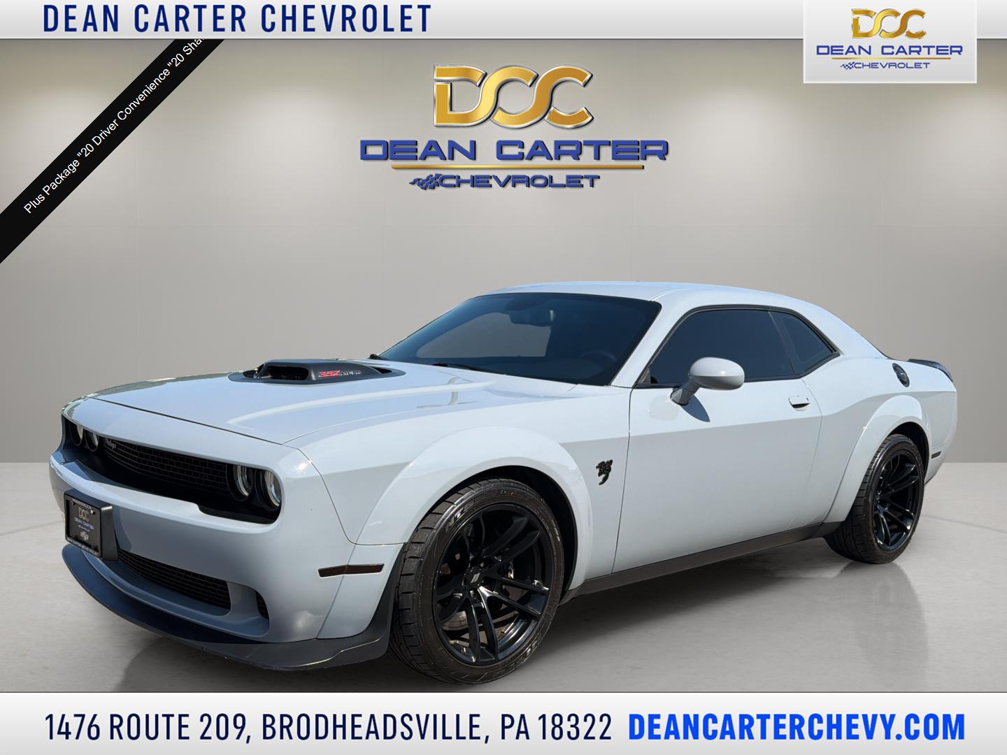 Smoke Show 2021 Dodge Challenger Coupe Rear-Wheel Drive 6-Speed Manual