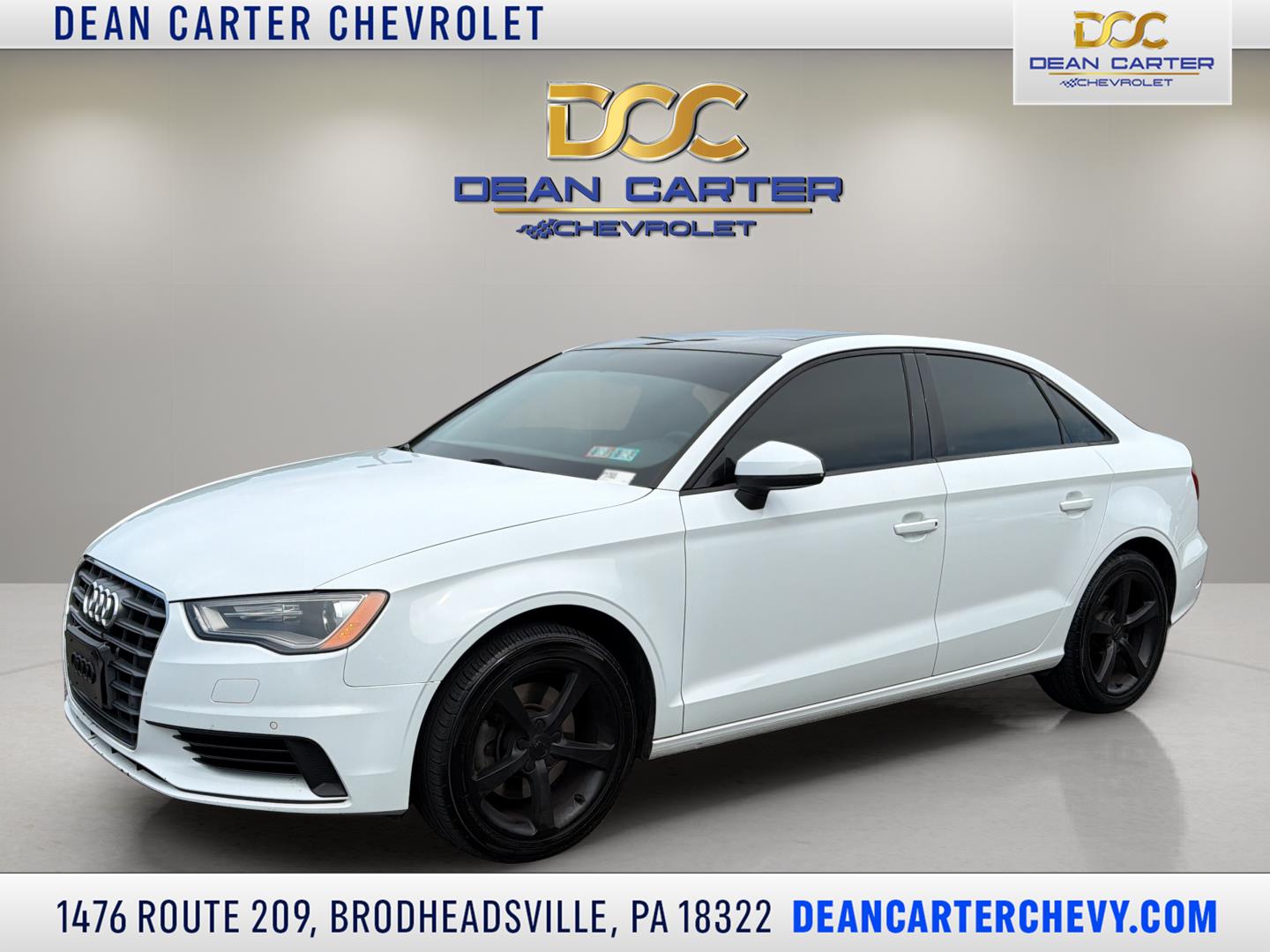 Glacier White Metallic 2016 Audi A3 Sedan All-Wheel Drive Automatic