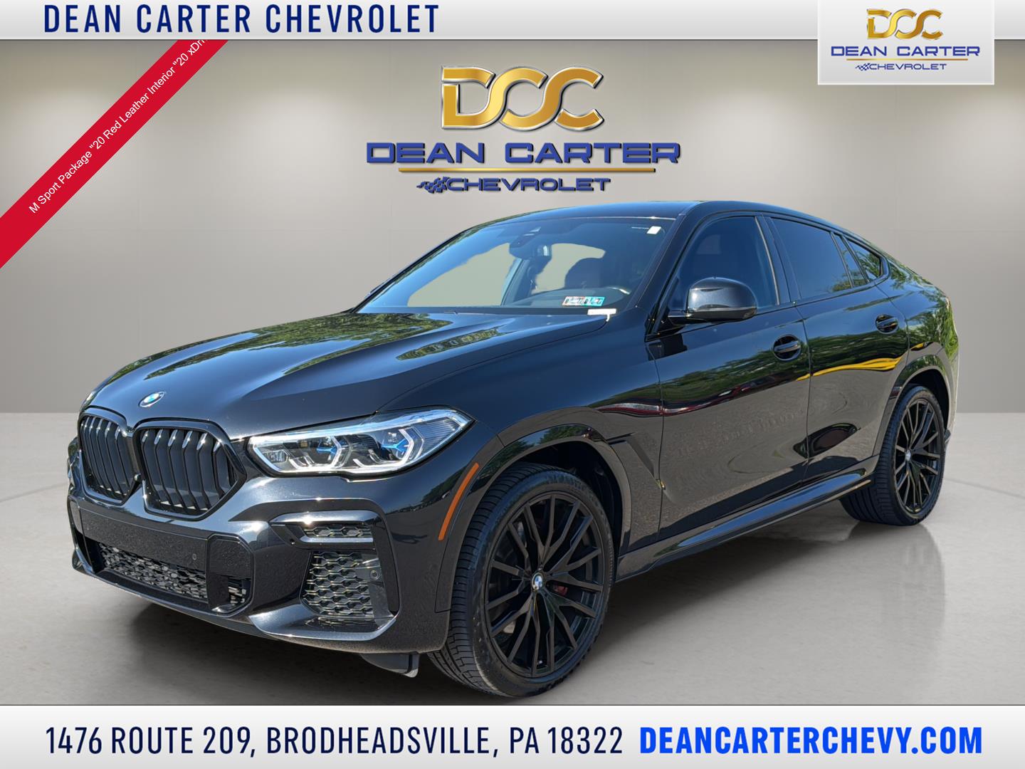 Black Sapphire Metallic 2022 BMW X6 SUV / Crossover All-Wheel Drive Automatic