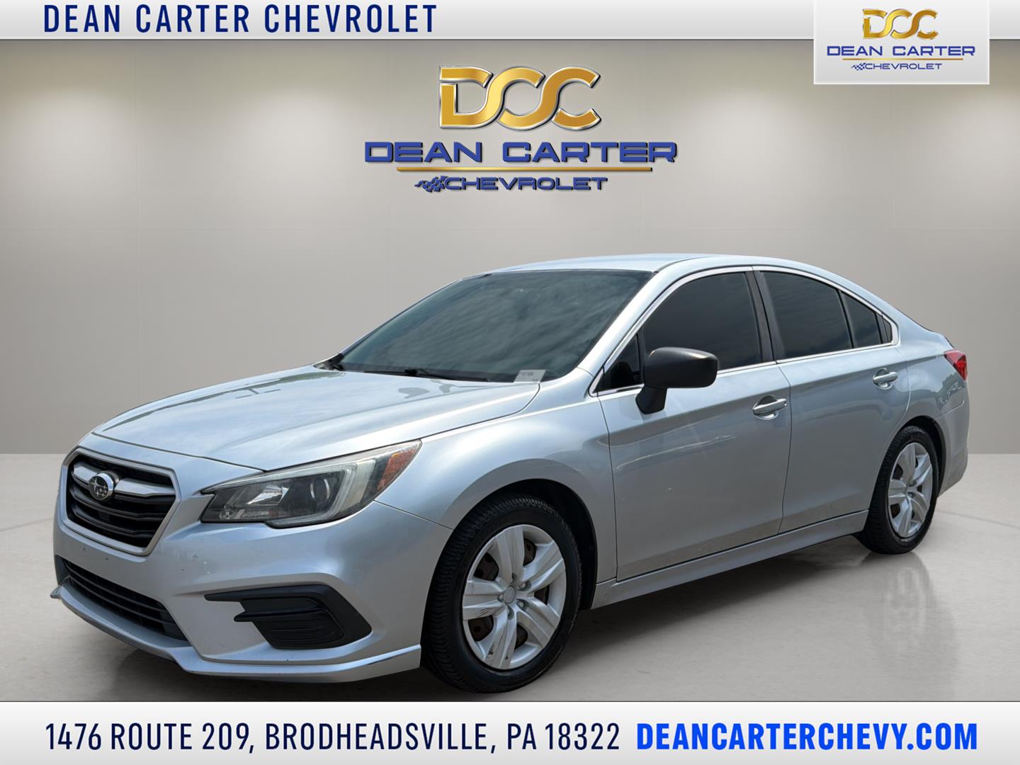 Ice Silver Metallic 2018 Subaru Legacy Sedan All-Wheel Drive Continuously Variable Transmission
