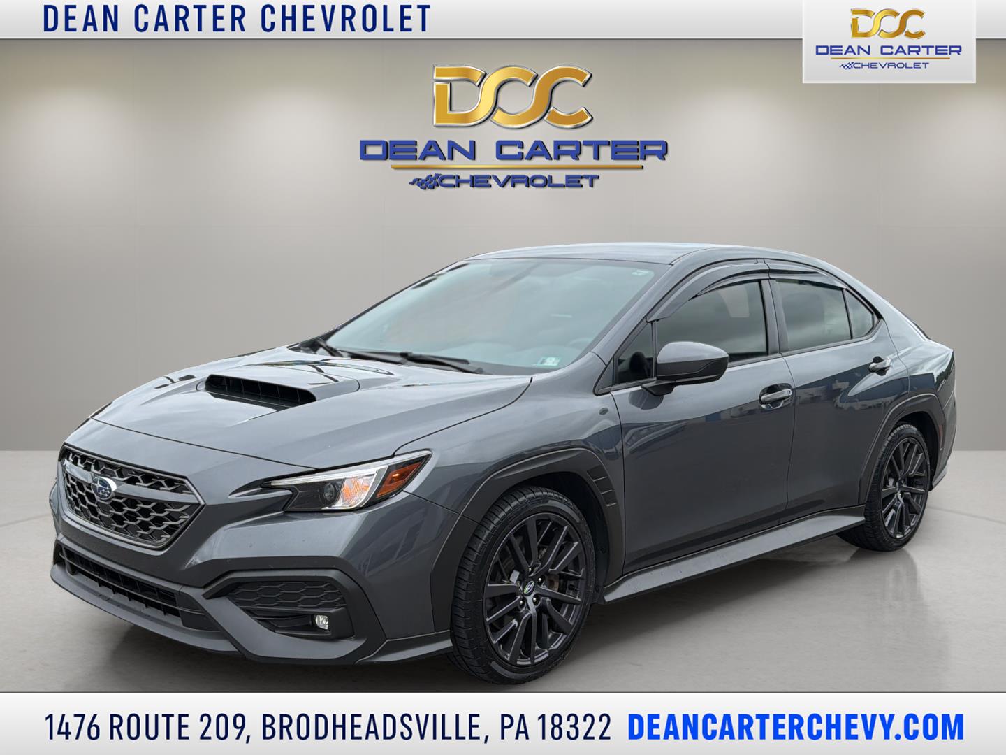 Magnetite Gray Metallic 2022 Subaru WRX Sedan All-Wheel Drive Manual
