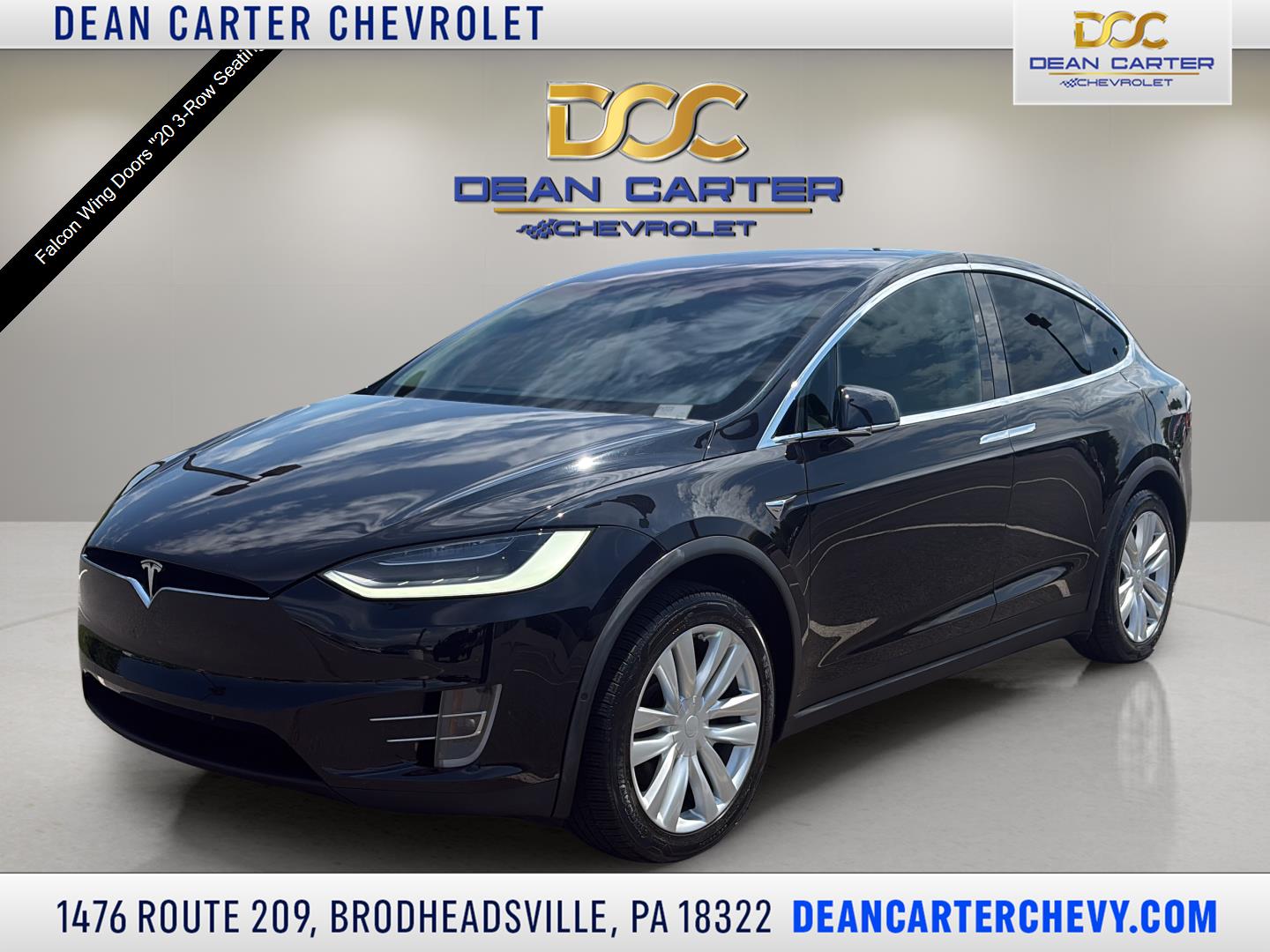 Obsidian Black Metallic 2016 Tesla Model X SUV / Crossover All-Wheel Drive Automatic