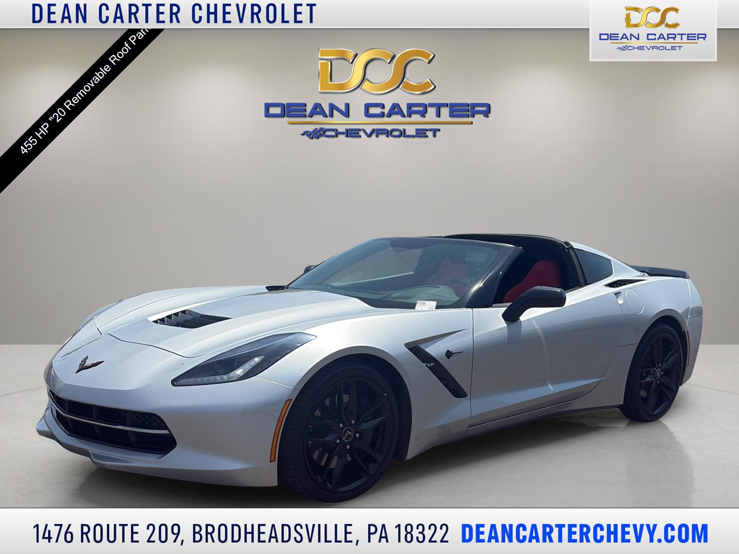 Blade Silver Metallic 2015 Chevrolet Corvette Coupe Rear-Wheel Drive 8-Speed Automatic